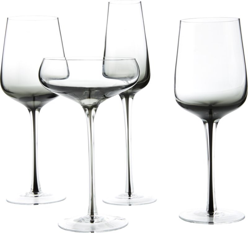 Reina White Smoke Wine Glass - Image 5