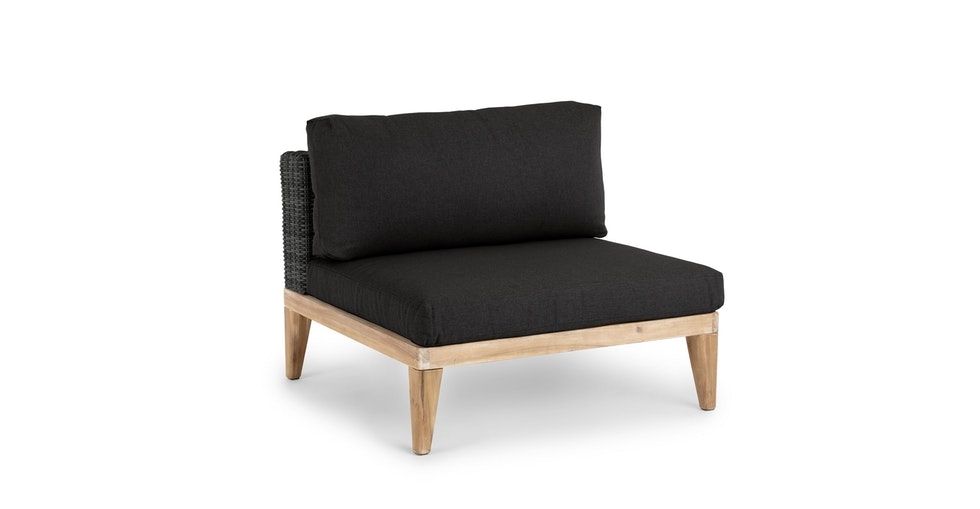 Urba Slate Gray Lounge Chair - Image 1