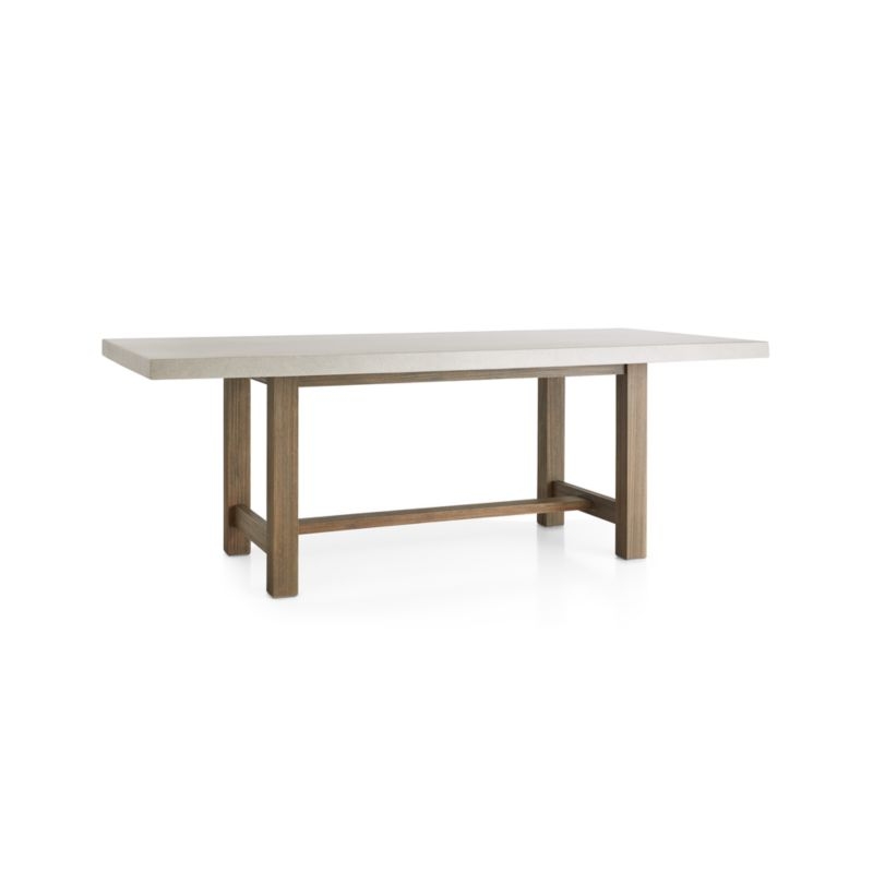Caicos Cement Top Dining Table - Image 1