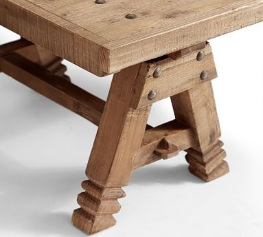 Adams Coffee Table, Reclaimed Pine - Image 3