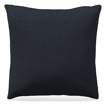 20"x 20" Pillow, Performance Yarn Dyed Linen Weave, Indigo - Image 0
