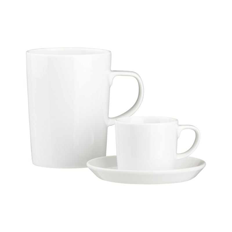 Verge 18-Oz. Latte Mugs, Set of 8 - Image 1
