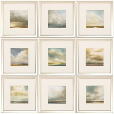 'Atmosphere' 9 Piece Picture Frame Print Set - Image 0