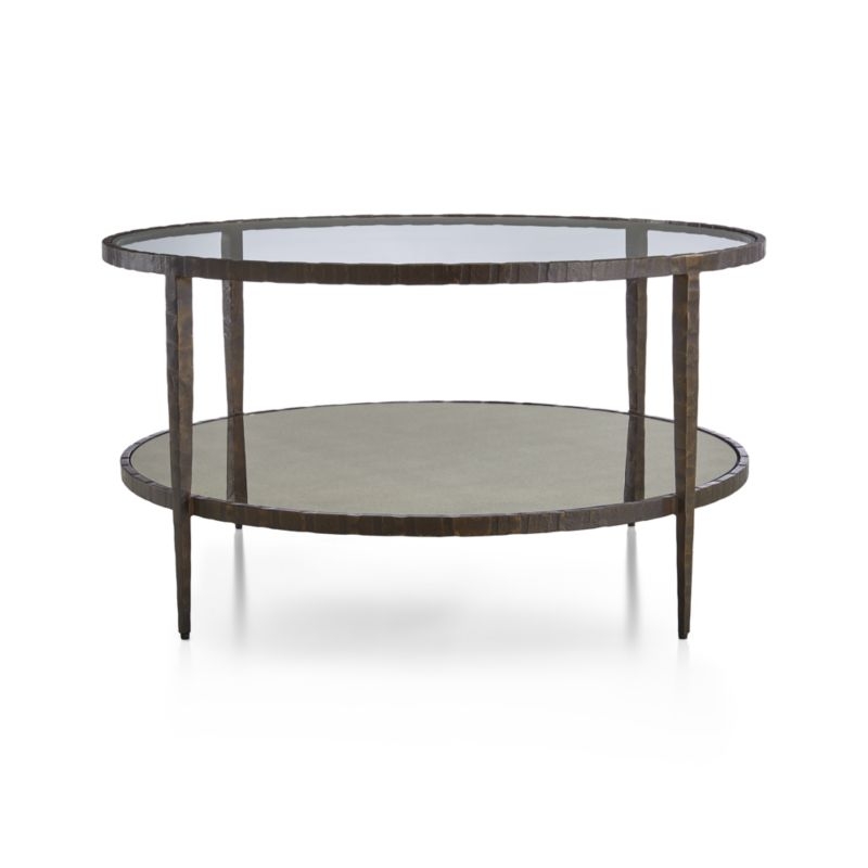 Clairemont Round Art Deco Coffee Table - Image 1