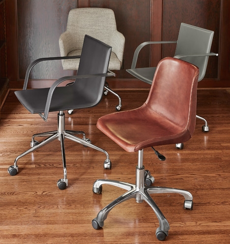 Bond Leather Desk Chair - Image 4