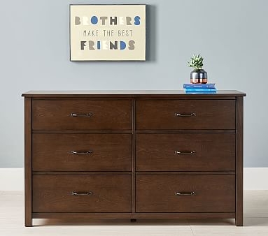 Camp Extra Wide Dresser, Simply White, In-Home Delivery - Image 1