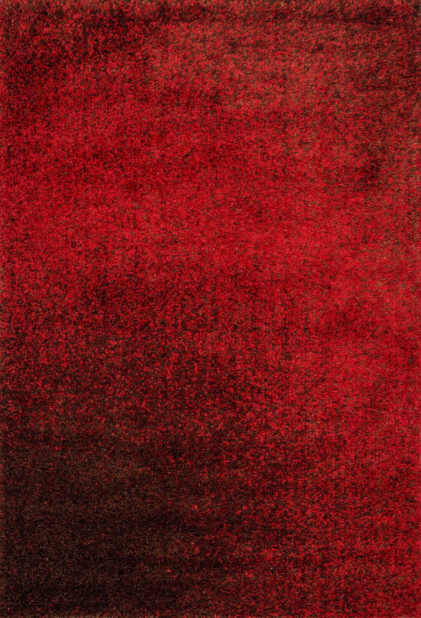 BARCELONA SHAG - RED / BROWN - 1'-6" X 1'-6" Sample Swatch - Image 0