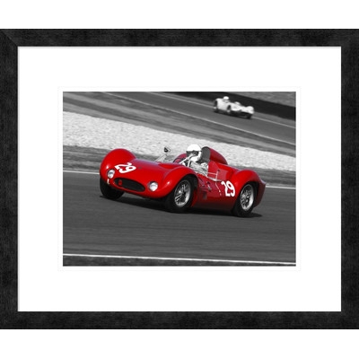 Historical race-cars' by Gasoline Images Framed Graphic Art - Image 0