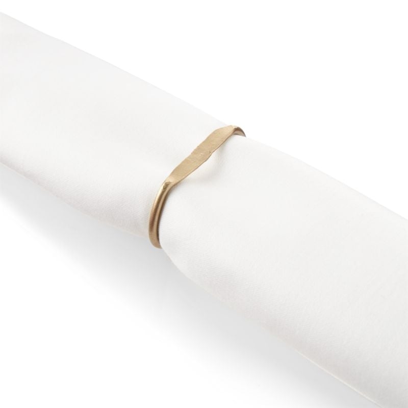 Dainty Gold Napkin Rings, Set of 3 - Image 1