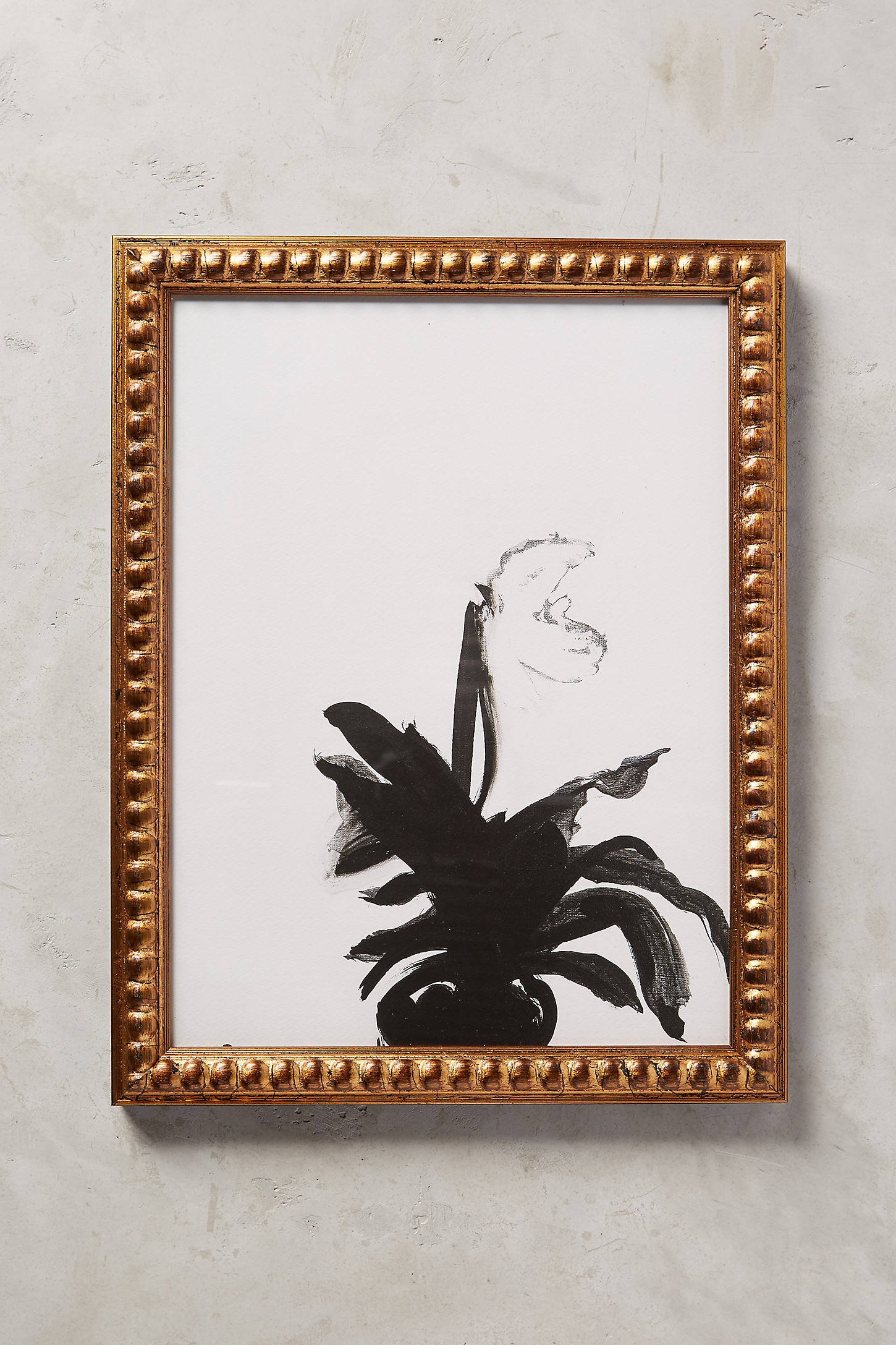 The Orchid Wall Art By Artfully Walls in Black - Image 0