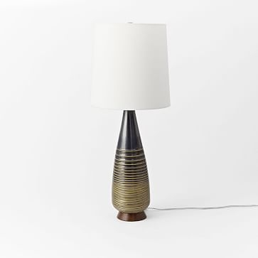 Mid-Century Ceramic Table Lamp - Taper - Image 0
