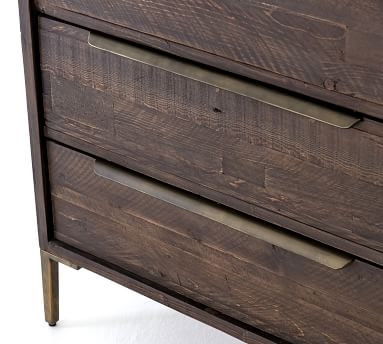 Braden Tall Dresser, Antique Brass/Dark Carbon - Image 4