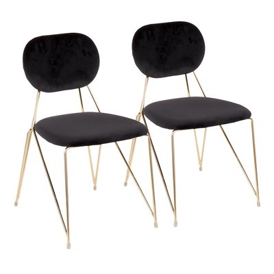 Danton Upholstered Dining Chair (Set of 2) - Image 0