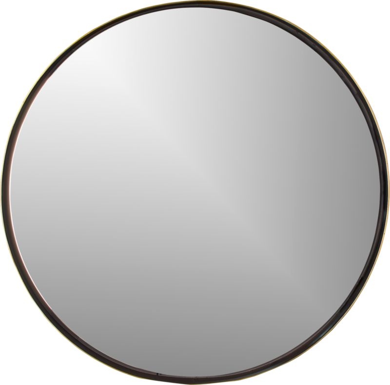 Shadow Circle Wall Mirror 32.5" - Image 2