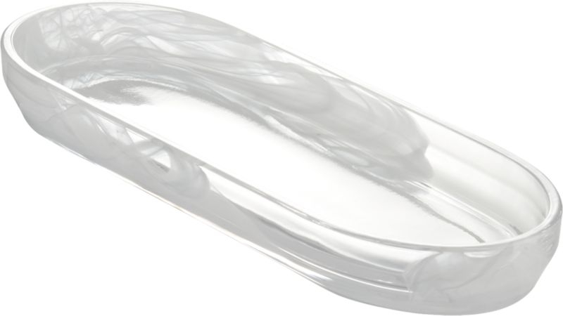 Aura Swirl Glass Wastecan - Image 8