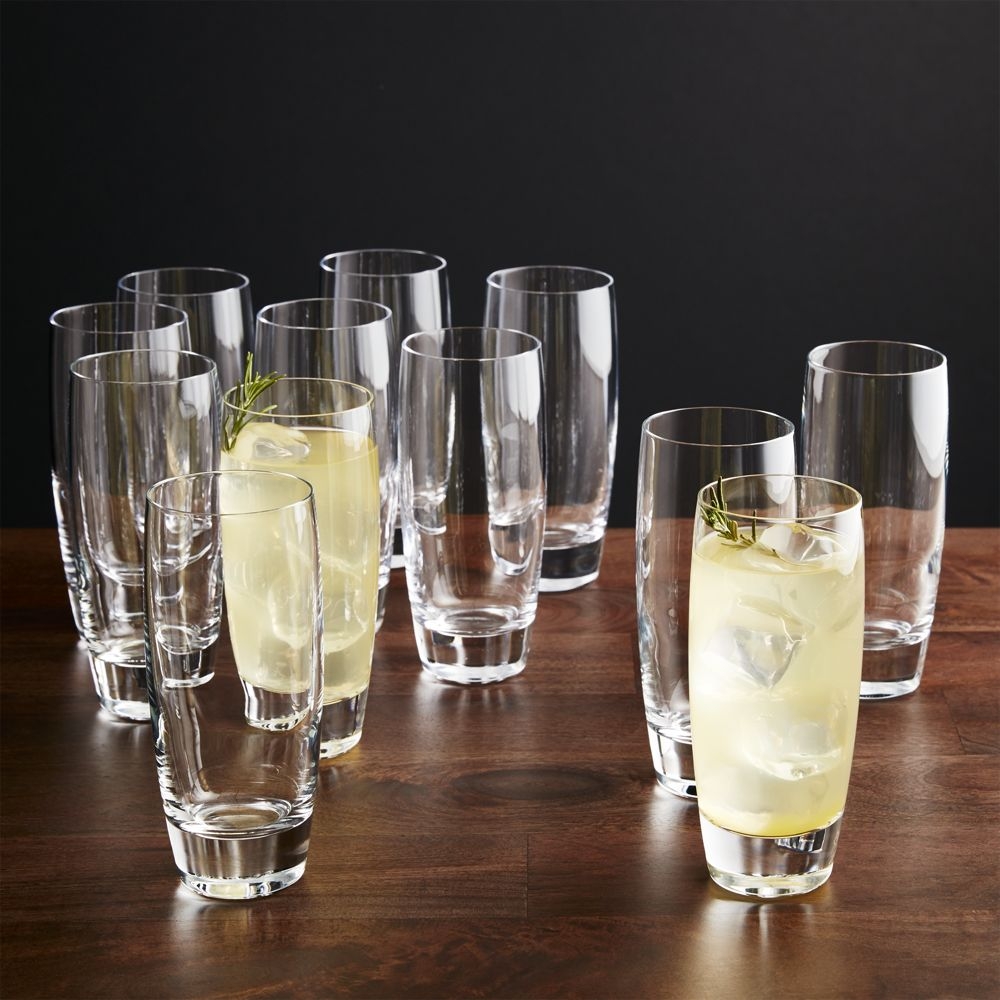 Otis Tall Drink Glasses, Set of 12 - Image 0