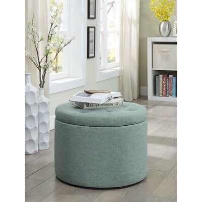 Stansell Tufted Storage Ottoman - Image 0