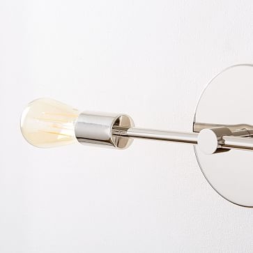 Mobile Sconce, 2-Light, Polished Nickel, Individual - Image 5