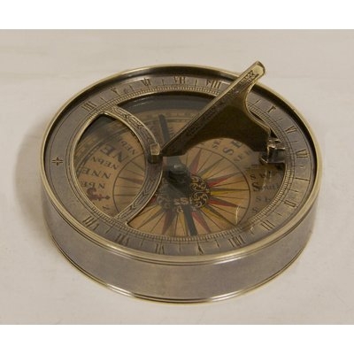 Iliana Sundial Compass Decor Sculpture - Image 0