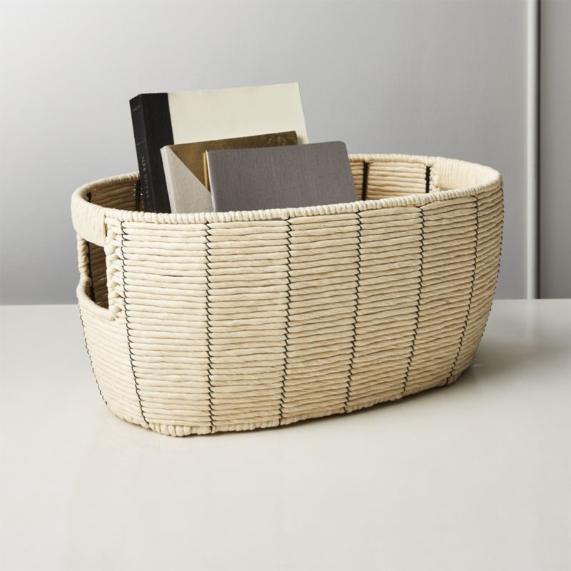Peralta Small Oval Basket - Image 3