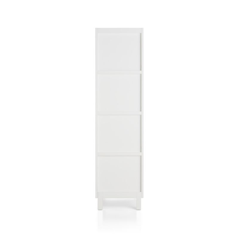 2-in-1 White 8-Cube Bookcase - Image 4