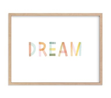 Dreaming in Color Wall Art by Minted(R), 24x18, Natural - Image 0