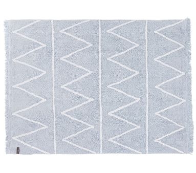 Lorena Canals Hippy Washable Rug Soft Blue 4' x 5' 3" - Image 0