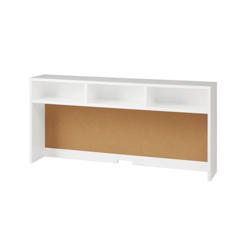 Kids Parke White Desk Hutch - Image 6