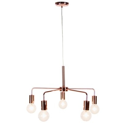 Siggers 5-Light Contemporary Cluster Pendent - Image 0
