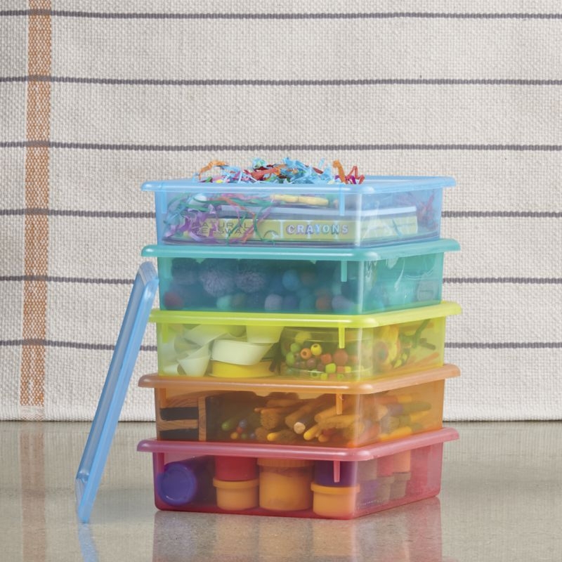 Small Clear Plastic Storage Box - Image 2