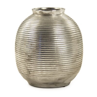 Tuck Metallic Spherical Table Vase - Image 0