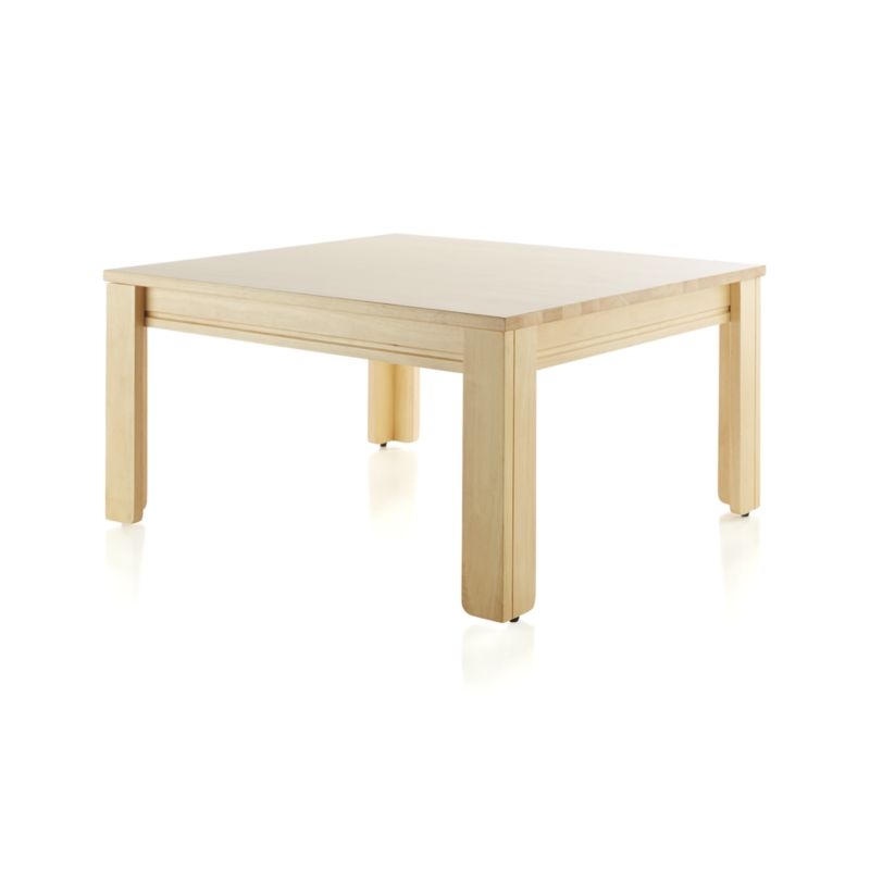 Small Natural Adjustable Kids Table w/ 15" Legs - Image 1