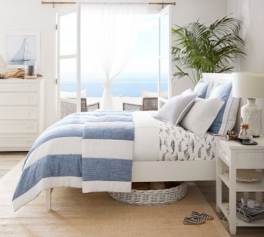 Beadboard Bed, Simply White, California King - Image 3