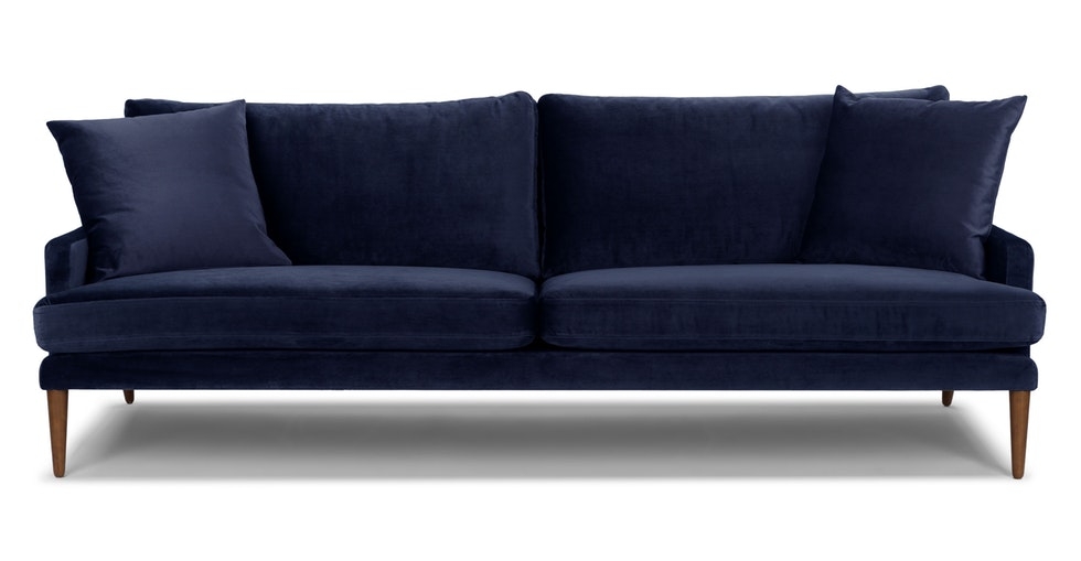 Luxu Nightshade Blue Sofa - Image 0