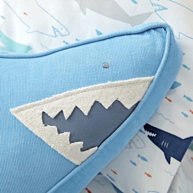 Shark Throw Pillow - Image 1