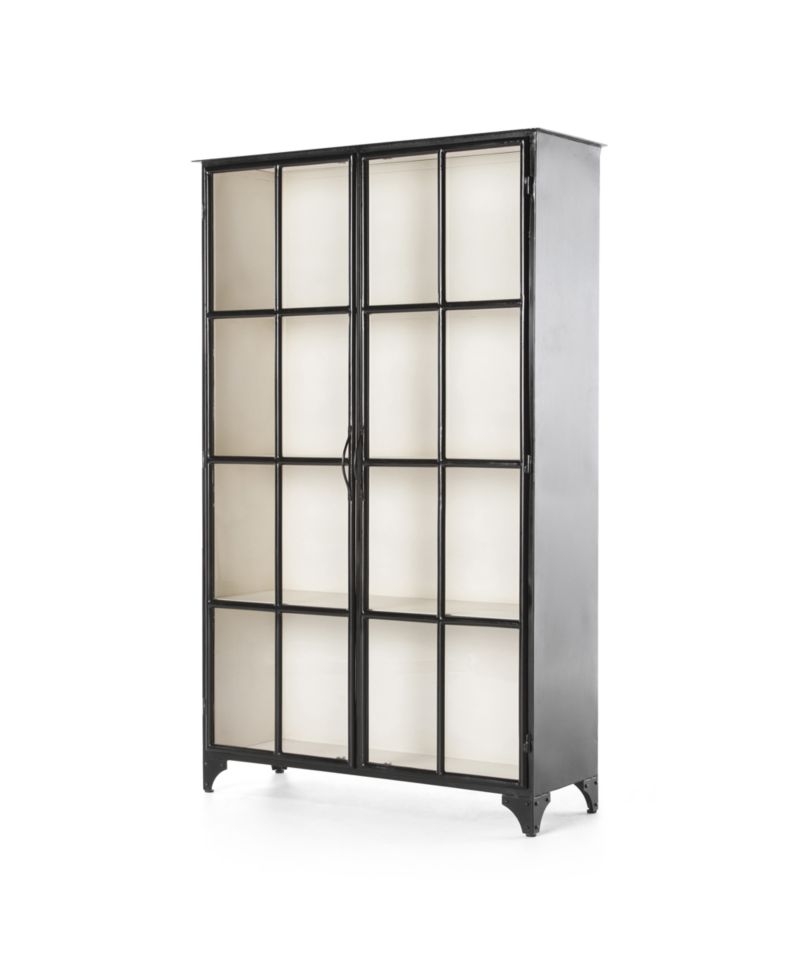 Kedzie Black-and-White Cabinet - Image 1