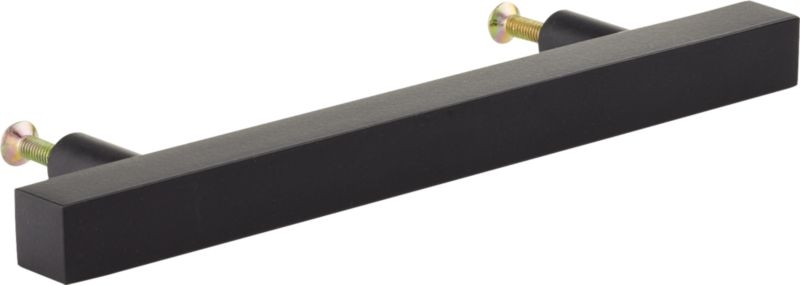 4" Matte Black Square Handle - Image 4