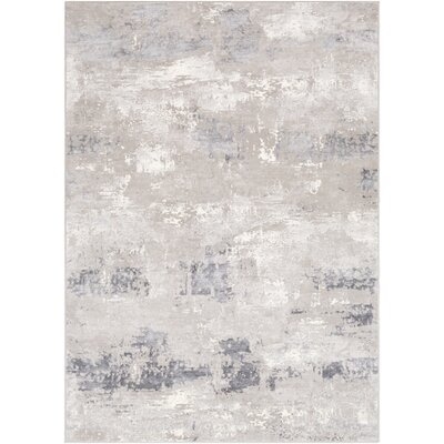 Winchester Abstract Charcoal/Light Gray Area Rug - Image 0