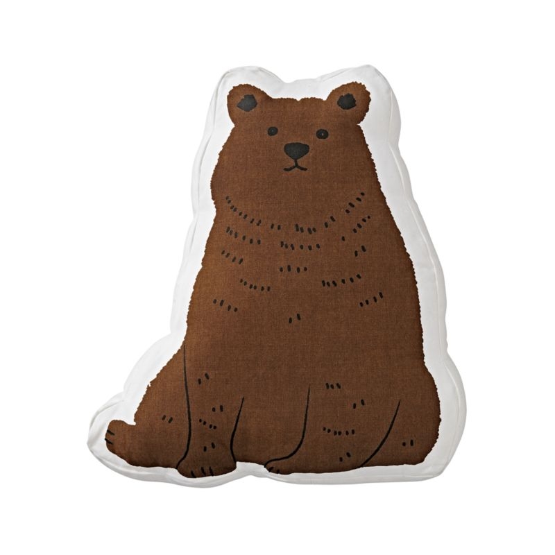 Bear Throw Pillow - Image 1