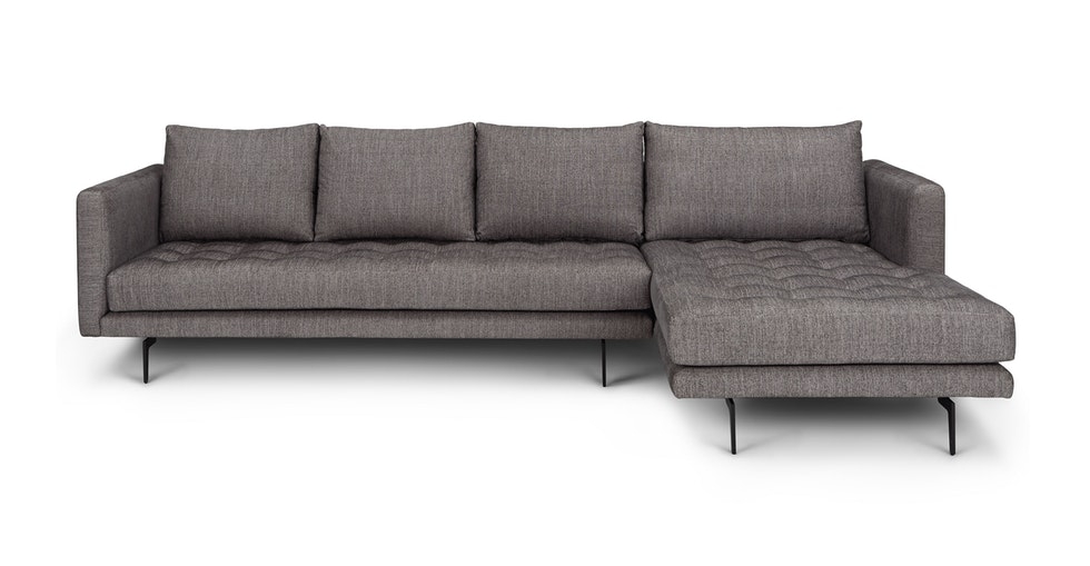 Parker Black Pepper Right Sectional - Image 0