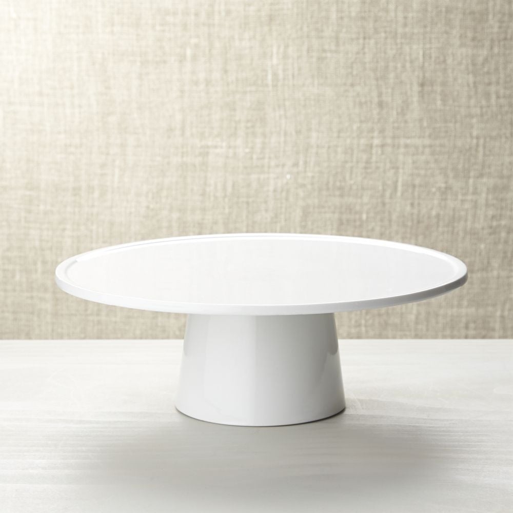 Aspen Porcelain Pedestal Cake Stand - Image 0