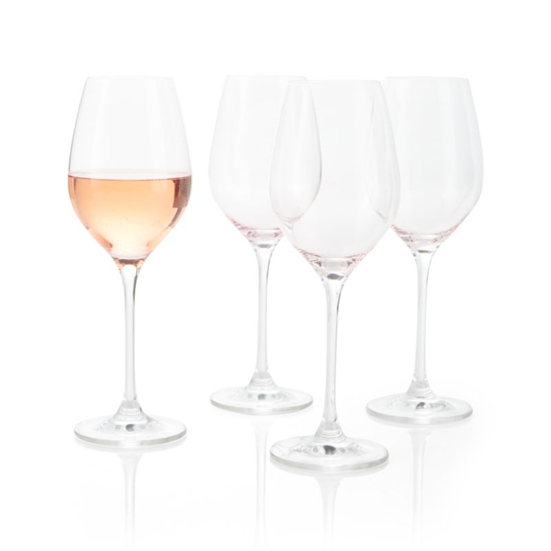 Rose Wine Glass, Set of 4 - Image 2