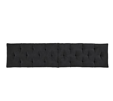 Wade Entry Bench Cushion, Large, Solid - Black - Image 2