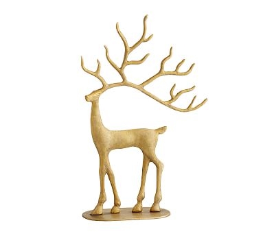 Brass Merry Reindeer, Small - Image 0