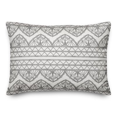 Fullen Pattern Outdoor Lumbar Pillow - Image 0