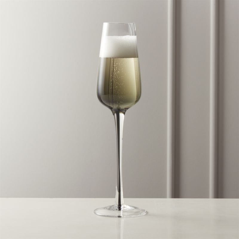 Reina Smoke Champagne Flute - Image 2