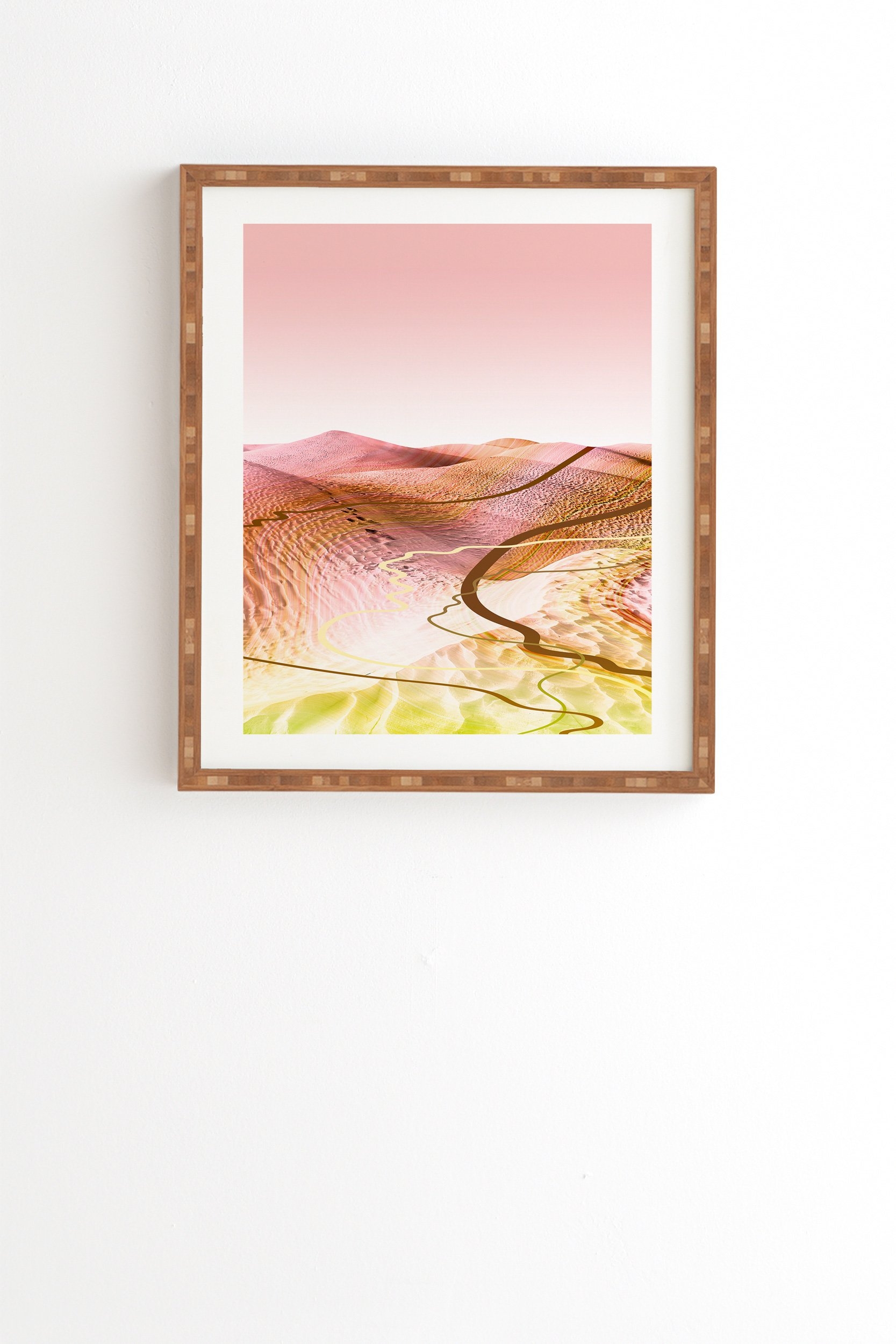 Iveta Abolina Coral Heat Framed Wall Art - 8" x 9.5" - Image 0