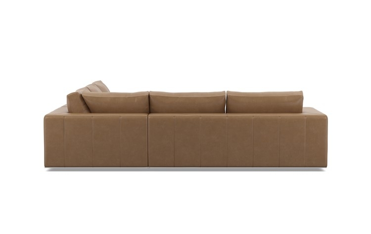 Walters Leather Corner Sectionals with Palomino - Image 3