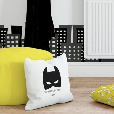 Carrion Superhero is my Middle Name Throw Pillow - Image 0