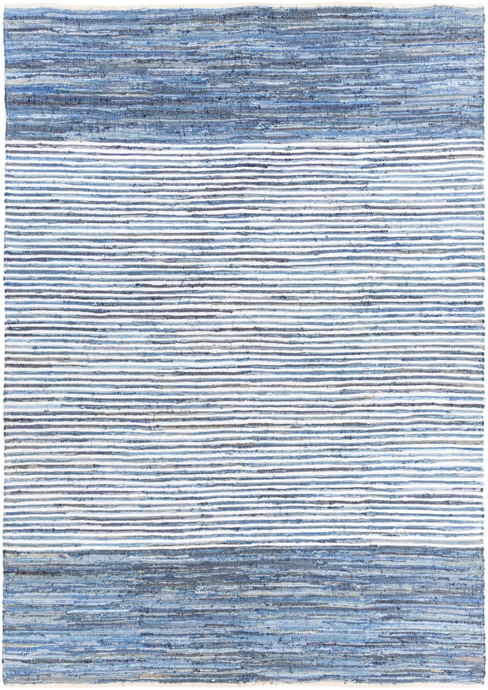 Halle Rug, 8' x 11', Bright Blue - Image 1